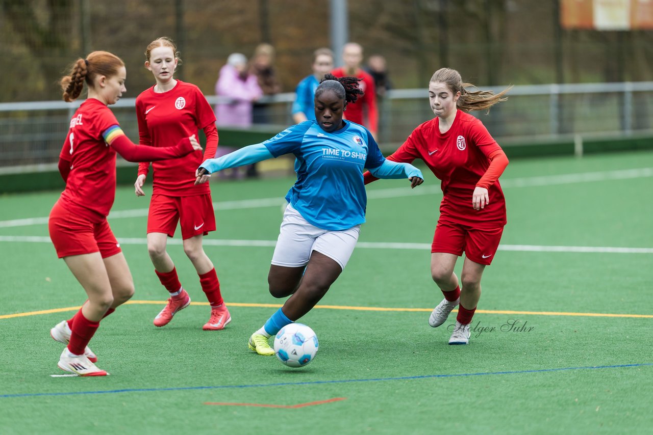 Bild 177 - wBJ VfL Pinneberg - Eimsbuettler TV2 : Ergebnis: 3:5